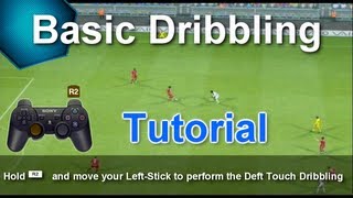 PES 2013  Basic Dribbling Tutorial [upl. by Naitsirk]