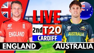 England vs Australia 2nd T20  Live Cricket Match Today  ENG vs AUS Live Match Today  AUS vs ENG [upl. by Coad]