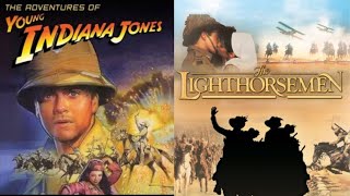 Young Indiana JonesThe Lighthorsemen Scene Comparison  Assault On Gaza [upl. by Kellene]