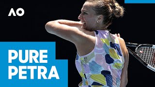 Petra Kvitova hotshots  AO2020 [upl. by Azenav652]