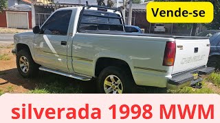 VENDESE silverada 1998 motor MWM dieselaceita trocaSilverado [upl. by Noside593]