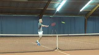 Studiebeurs Universiteit Tennis Amerika OverBoarder  Sander Jans [upl. by Haley]