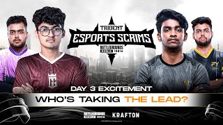 Trident Esports Scrims Pro  Day 3  Whos Taking The Lead [upl. by Katt]