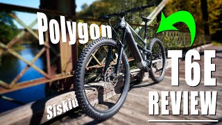 Polygon Siskiu T6E Full Suspension EBike Review  Long Term Regular Dude Perspective [upl. by Analli922]