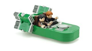 LEGO SW Landspeeder MOC Building Instructions [upl. by Herrington927]