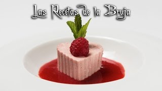 Cómo hacer BAVAROIS de FRESA 🍓  Única e irresistible  Postres caseros [upl. by Nolubez]