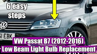 How to  VW Jetta Headlight low beam problem Fixed [upl. by Saylor]