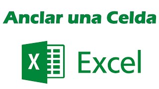 Como anclar una celda en Excel [upl. by Kamilah738]