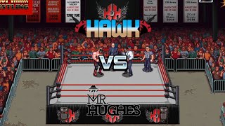 Road Warrior Hawk vs Mr Hughes House of Hardcore RetroMania Wrestling [upl. by Greeson]