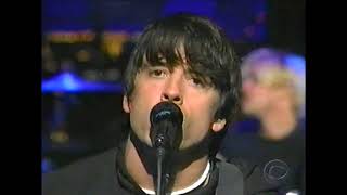 quotEverlongquot Foo Fighters live on David Letterman Feb 21 2000 [upl. by Shannen743]