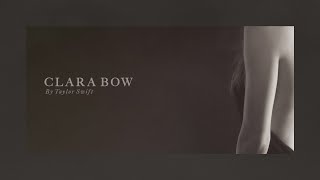 Taylor Swift  Clara Bow Official Lyric Video [upl. by Aihcats]