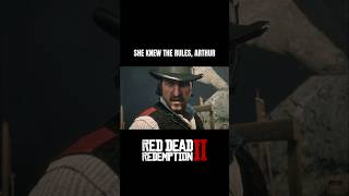 SHE KNEW THE RULES ARTHUR  Red Dead Redemption 2 rdr2 vanderlindegang gaming shorts [upl. by Faus]