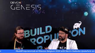 BuildPropulsionLab at Devoxx Belgium 2024 with jbaruch and xstefank [upl. by Alywt]