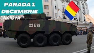 Parada Militara de 1 Decembrie 2023 din Craiova [upl. by Adaurd75]