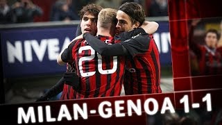 AC Milan  MilanGenoa 11 Highlights [upl. by Balac]