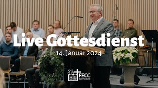 Dankgottesdienst  FECG Cloppenburg  14012024 [upl. by Aundrea920]