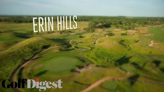 An Overview of Erin Hills Golf Course in Wisconsin  US Open  Golf Digest [upl. by Esten]