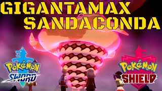 Pokemon Sword And Shield Gigantamax Sandaconda Location [upl. by Oaoj]