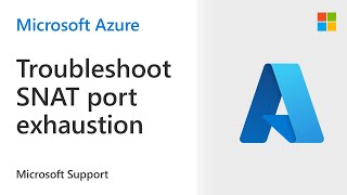 Troubleshoot SNAT port exhaustion on Azure Web Apps  Microsoft [upl. by Sebbie986]