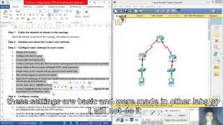 2327  3328 Lab  Configuring Basic PPP with Authentication [upl. by Haymo197]