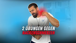 2 ÜBUNGEN GEGEN NACKENSCHMERZEN [upl. by Litnahc]