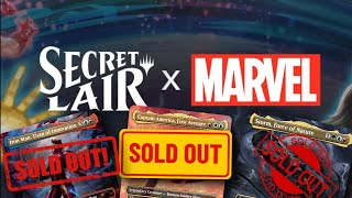 The Marvel x Magic The Gathering Secret Lair was a DISASTER [upl. by Eirovi]