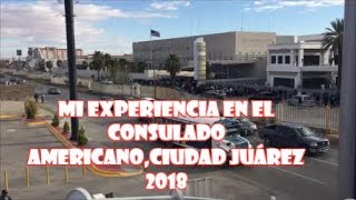 MI EXPERIENCIA EN LA ENTREVISTA DEL CONSULADO AMERICANO 2018 [upl. by Somar]