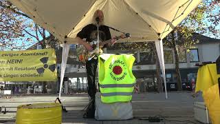 261024 quotJoint Venturequot von Gerd Schinkel in Lingen bei der Anti Atom Demo [upl. by Baram739]