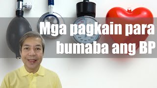 Pagkain para bumaba ang BP [upl. by Navac29]