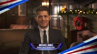 Michael Buble sings praises for the troops [upl. by Zehcnas]