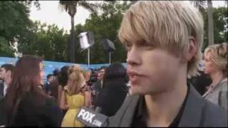 Glee Season 2 Premiere Party  Chord Overstreet [upl. by Eeraj501]