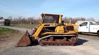 ASV 4810 Mulit Terain Loader Track Skid Steer 105HP Cat [upl. by Sitruc]