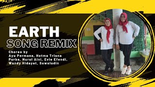 Earth Song Remix  Line Dance  High Beginner  Nunung amp Susi [upl. by Poland]