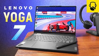 Ноутбук Lenovo Yoga 7 14IRL8 c OLED экраном и стилусом [upl. by Eimyaj]