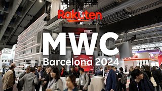 RNN Rakuten Showcases quotTelecom Reinventedquot at MWC Barcelona 2024 [upl. by Lirrehs151]