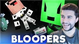 REACTING TO FUNNY SPACE DERP ANIMATION MOVIE BLOOPERS Minecraft Animation [upl. by Jasik569]