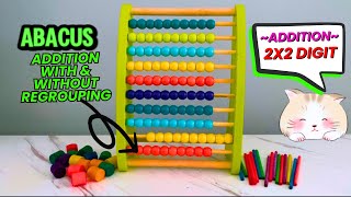 Level 1 Abacus How to Use an Abacus  2x2 digit Addition  Abacus Classes for Beginners at Home 14 [upl. by Spiros44]