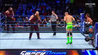 The Bludgeon Brothers Vs The Hype Bros FULL MATCH HD Smackdown Live November 22 2017 [upl. by Atinob102]