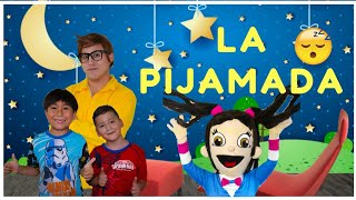 La pijamada con Diego y Sebastián  Videos para niños [upl. by Valeria]