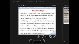 pharmacology 2 lecture 21  Gastrointestinal and Antiemetic Drug  part 2 [upl. by Einohpets916]