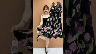 Black printed pure cotton summer kitchen suit trendingfashion fashiontrends [upl. by Nyliuqcaj]