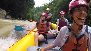 White Water Rafting with Nomad Adventure Gopeng Malaysia [upl. by Malena]