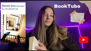 Booktube  La vie devant soi [upl. by Naloj188]