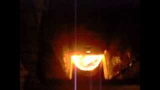 Rocket stove heater on steroids burning waste oil [upl. by Mandal]