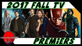 2017 fall premieres CW ABC FOX CBS NBC  Fall lineup schedules [upl. by Prisilla]