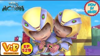 Vir The Robot Boy  Vir vs Dangerous seven part 2  As Seen On HungamaTV  WowKidz Action [upl. by Nyltiac930]