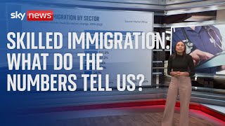 Skilled Immigration What do the numbers tell us about postBrexit Britain [upl. by Heda574]