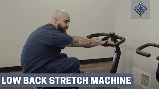 Low Back Stretch Machine [upl. by Yruok]