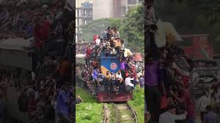 Trains in Bangladesh shortsvideo [upl. by Oalsinatse]