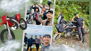 Agartala to Jampui hills road trip vlog 🏍️🕺 [upl. by Enilarak]